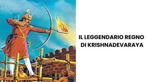 Copertina: Krishnadevaraya: Storia e Leggenda dell'Impero Vijayanagara