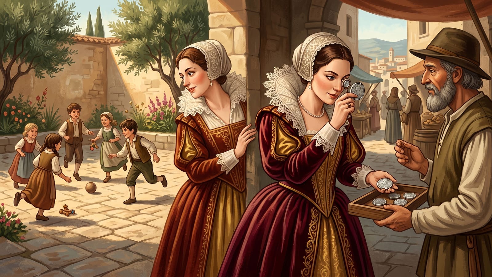 Immagine di copertina per l'articolo Agata Lanza Orteca (1573–1616): madre, moglie e donna libera indipendente