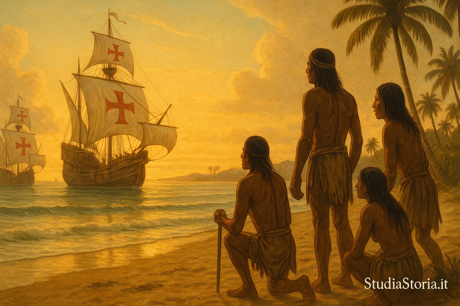 Pedro Álvares Cabral sbarca in Brasile nel 1500