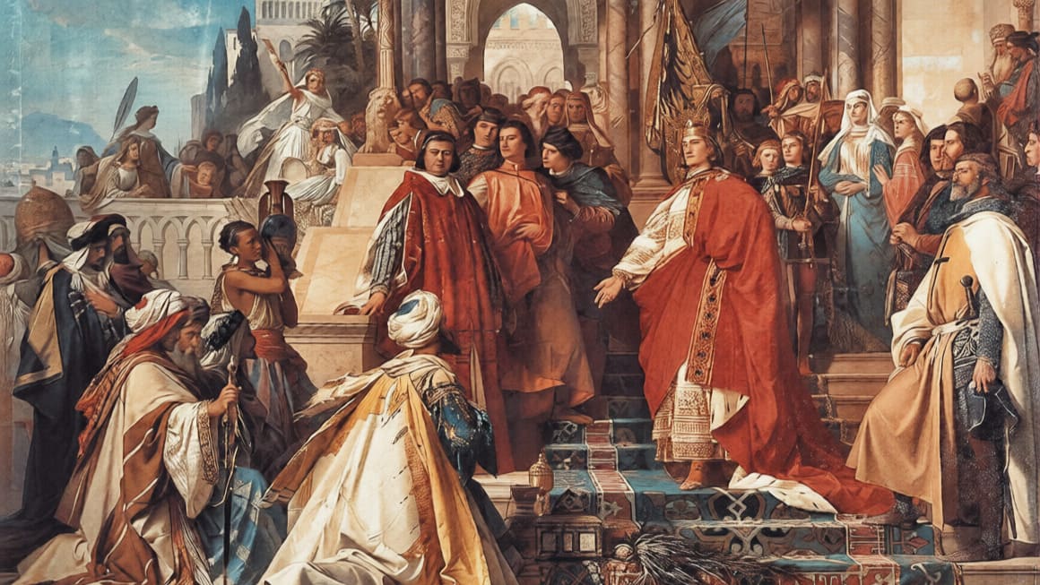 Immagine di copertina per l'articolo La Sesta Crociata (1228-1229): Riassunto, Cause e Trattato