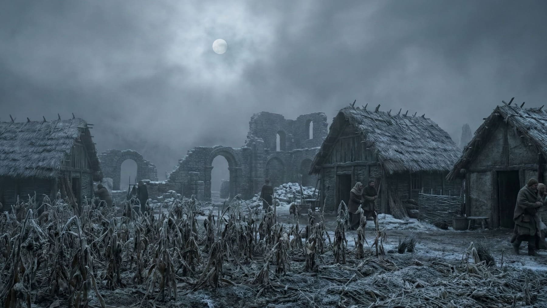 Immagine di copertina per l'articolo Piccola Era Glaciale VI secolo: Cause e Conseguenze Storiche