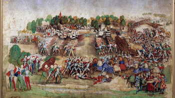 Immagine di copertina per l'articolo Guerre d'Italia (1494-1559): Riassunto completo, da Carlo VIII a Cateau-Cambrésis