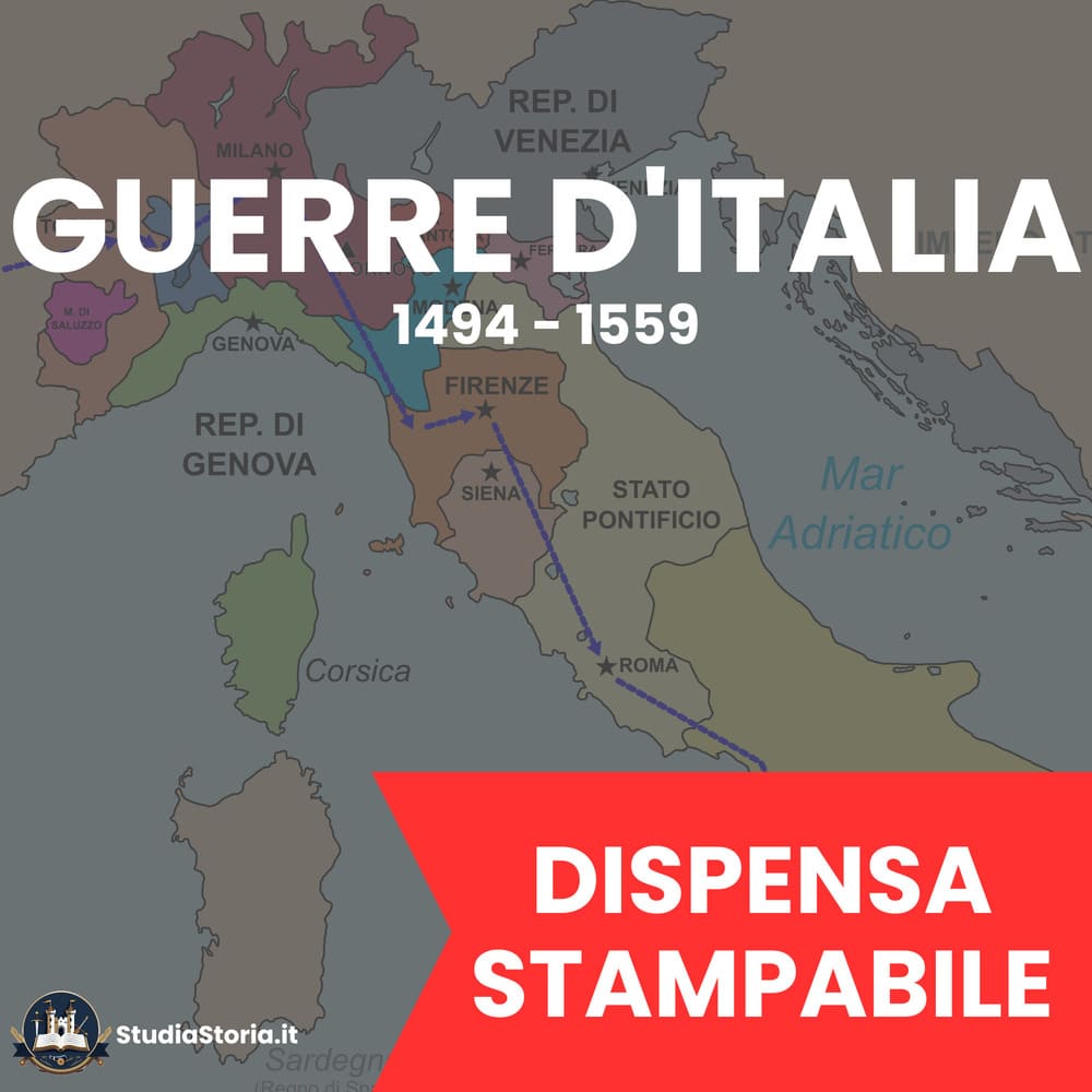 Copertina Dispensa Guerre d'Italia