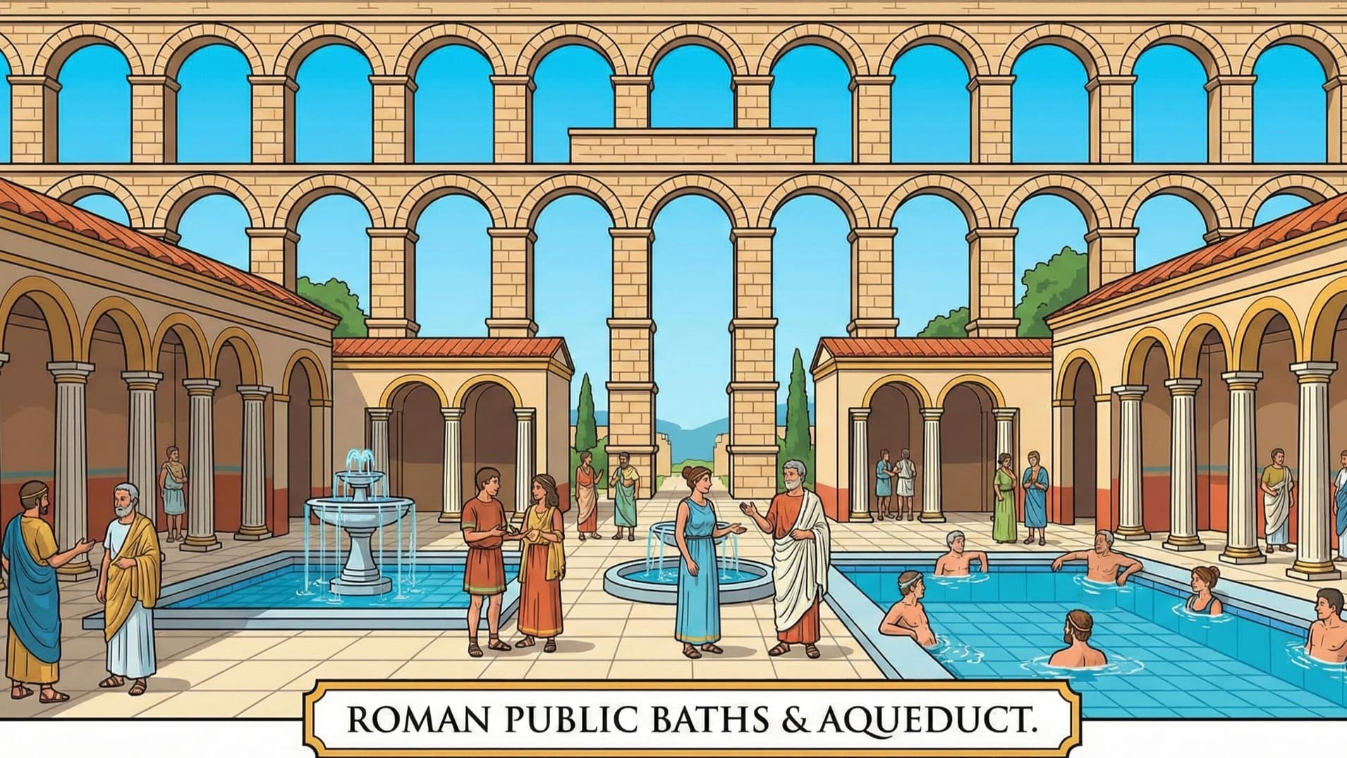 Immagine di copertina per l'articolo Come si lavavano i Romani? Terme, Olio e Latrine