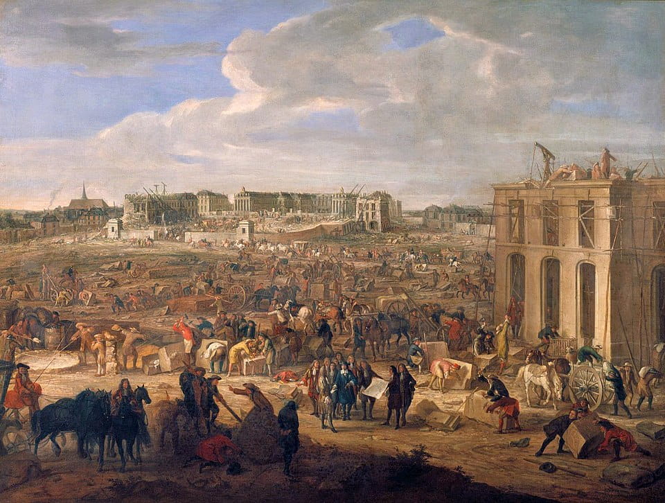 La costruzione della Reggia di Versailles