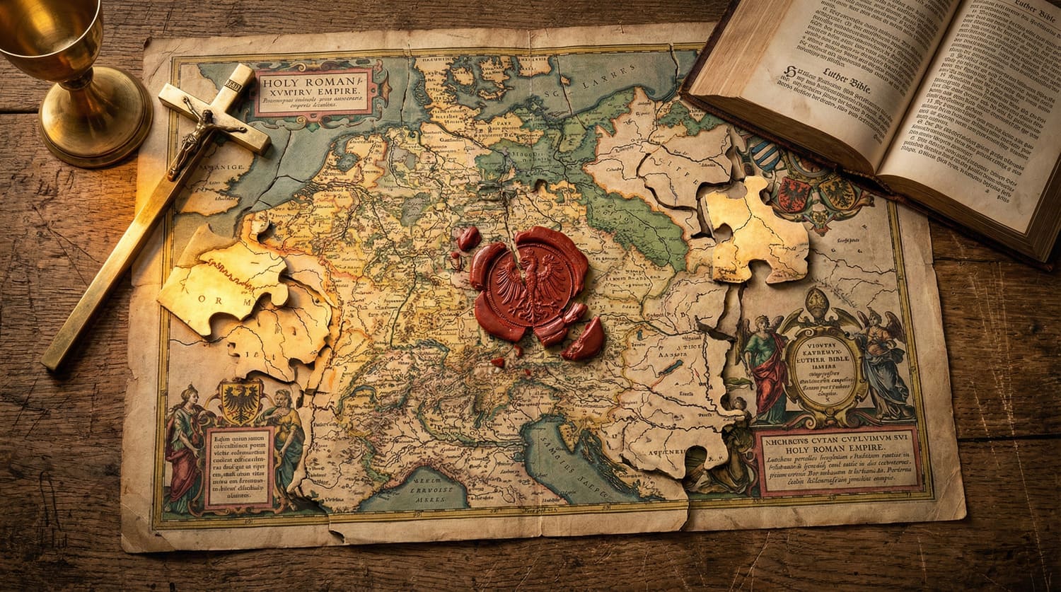 Immagine di copertina per l'articolo Pace di Augusta (1555): Riassunto e Conseguenze Storiche