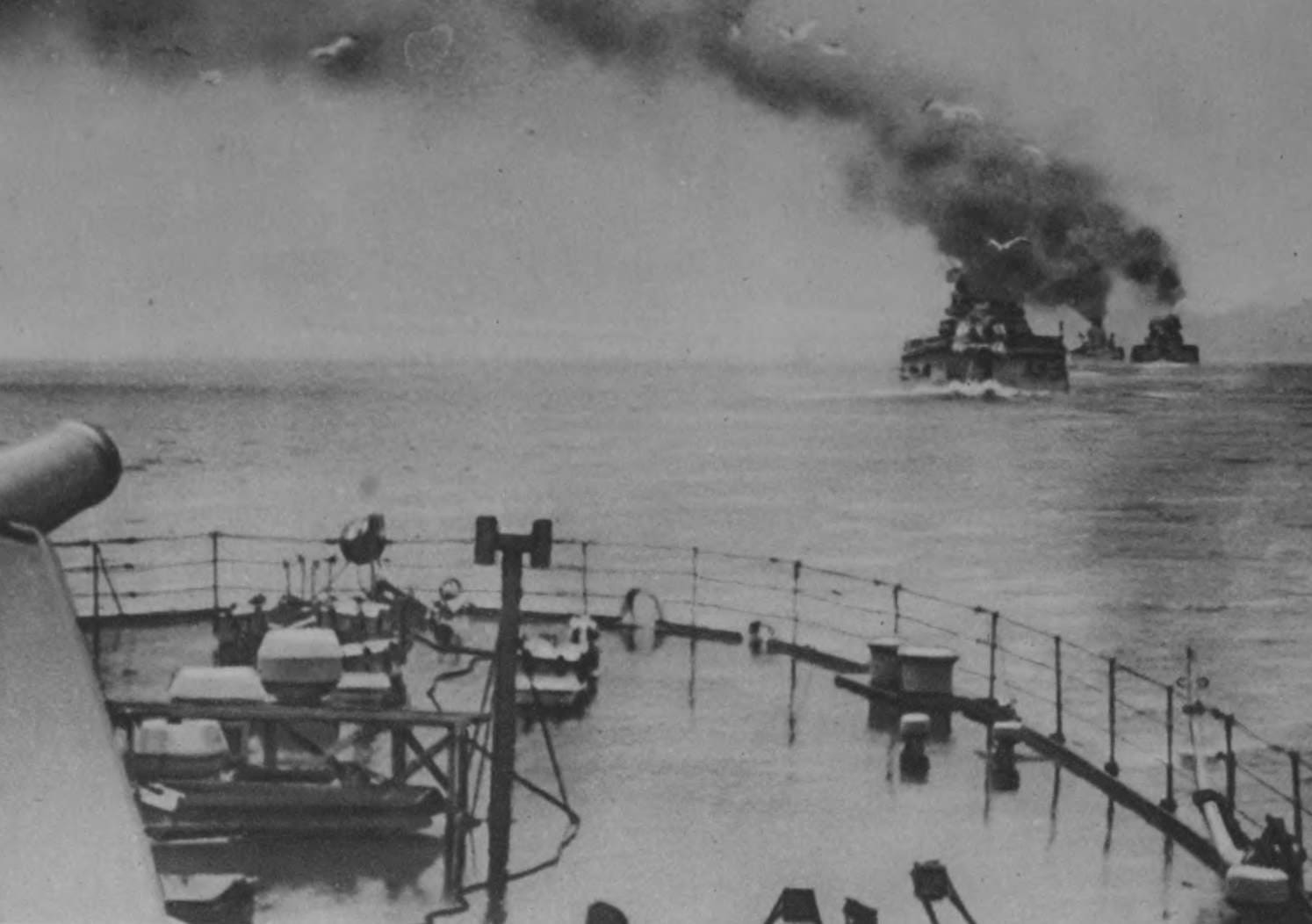 Navi Britanniche pattugliano la costa