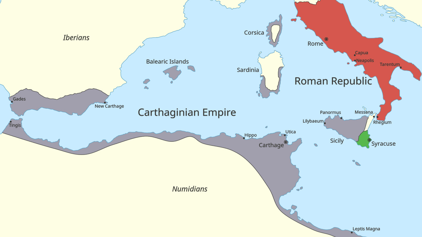 Immagine di copertina per l'articolo Riassunto Prima Guerra Punica (264-241 a.C.): Cause, Battaglie e Conseguenze