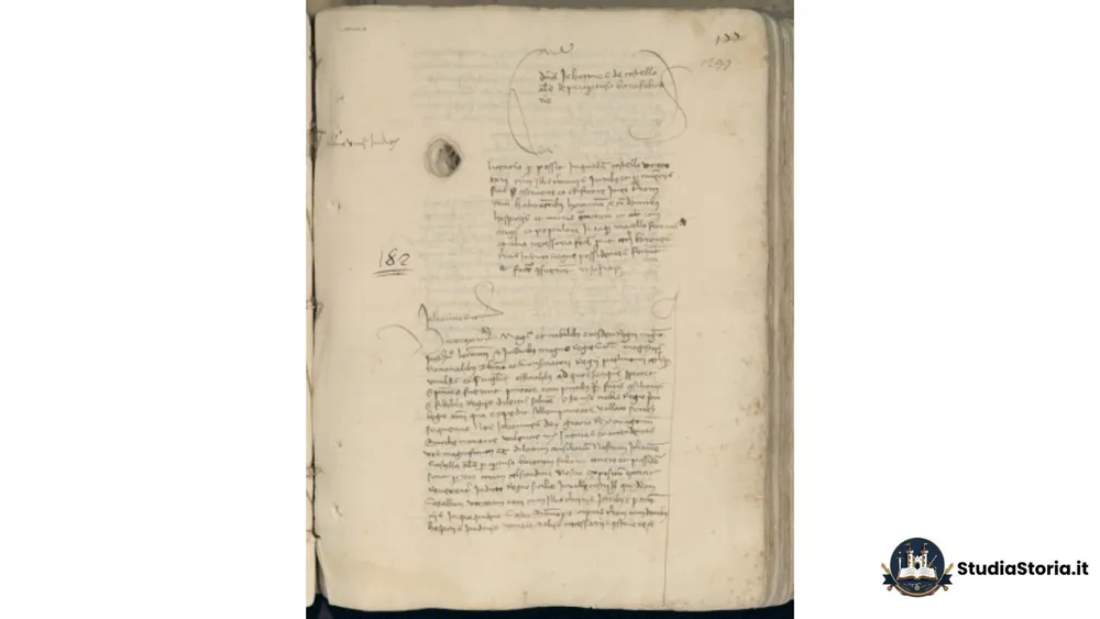 Copertina: Il re d'Aragona e il castello abbandonato: una licenza del 1460 che racconta la Sicilia medievale.