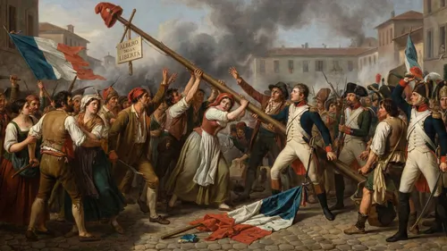 Copertina: Le Repubbliche Sorelle in Italia: Riassunto del Triennio Giacobino (1796-1799)
