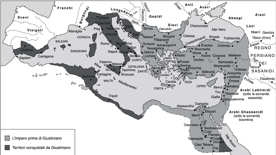 Immagine di copertina per l'articolo Guerra Greco-Gotica (535-553): Riassunto, Battaglie e Conseguenze